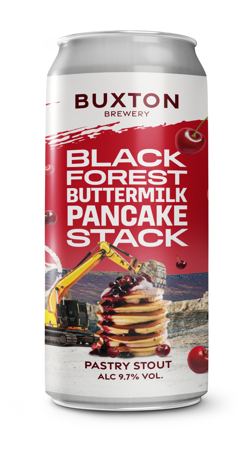 Black Forest Buttermilk Pancake Stack product shot