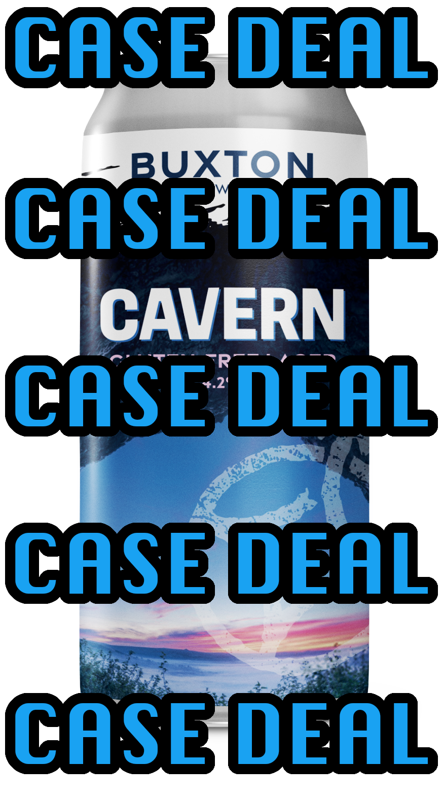 BANK HOLIDAY CASE DEAL – Cavern product shot